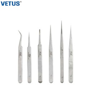 정품 VETUS 정밀핀셋 TS-10 부터 TS-15 시리즈, 1개