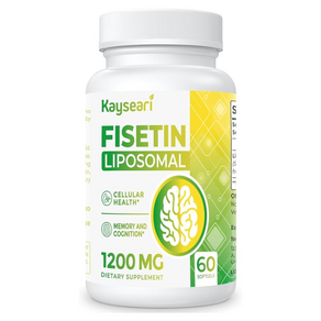 Kayseai Liposomal Fisetin 1200mg 60캡슐 리포솜 피세틴, 1개