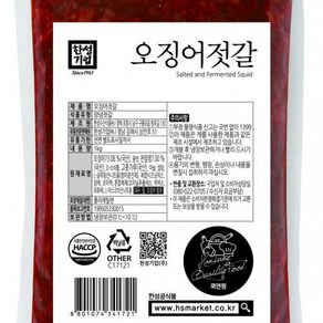 오징어젓 한성기업 1Kg, 1개, 단품