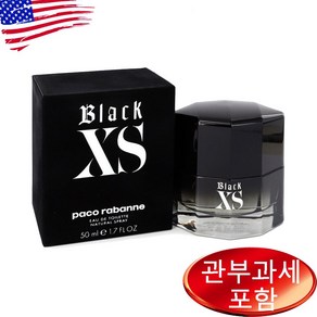 파코라반 블랙 Xs 오드뚜왈렛 50ml 남성, 1개