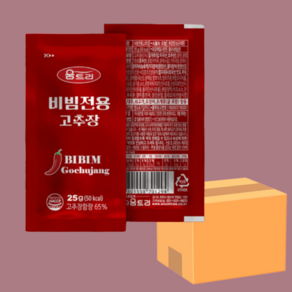 움트리 비빔전용고추장, 300개, 25g