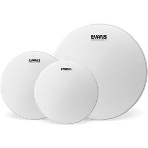 Evans 에반스 드럼헤드 G2 코팅 표준 탑팩 12인치 13인치 16인치, G1 Tompack Coated, 1개