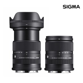 SIGMA 시그마 줌렌즈 18-50mm F2.8 DC DN 미러리스 카메라 소니 E마운트.