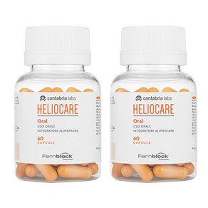 독일 Heliocare Oral 헬리오케어 캡슐 먹는 선크림 먹는 자외선차단제 60정