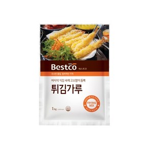 베스트코 튀김가루 1kg, 4개