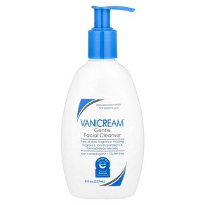 Vaniceam 순한 페이셜 클렌저 민감성 피부용 향료 무함유 237ml(8fl oz), 1개, 237ml