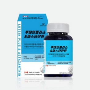 웨이팜 루테인플러스 아스타잔틴 500mg x 60캡슐, 1세트