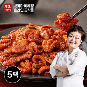 [빅마마이혜정] 아주 맛있는 삼겹쭈꾸미 400g x 5팩, 없음, 5개