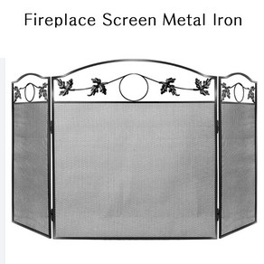 Fireplace screen 벽난로화이어스크린벽난로안전망 벽난로보호망 벽난로악세사리 벽난로소품 화목난로안전망 난로안전망 난로펜스