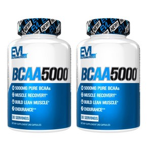 EVLUTIONNUTRITION BCAA 5000mg 캡슐