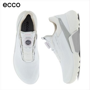 [ECCO] 여성골프화 W GOLF BIOM H4 BOA 에코 바이옴 H4 보아 화이트_콘크리트 108613-54322