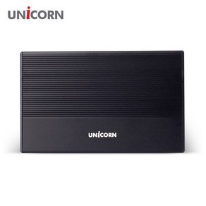 유니콘 HDD-700VA USB3.1 5G C타입 A+C젠더 2.5인치 외장하드케이스 알루미늄 슬라이드조립, 1개