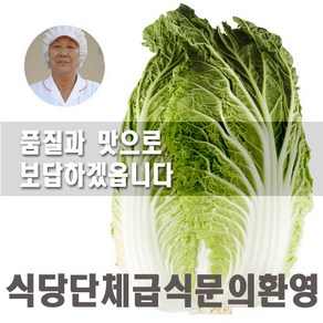 1월 예약중/괴산절임배추 20kg/달달고소/15포기이상 작은배추