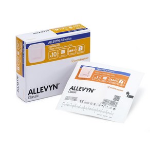 스미스앤드네퓨 알레빈 습윤밴드 접착성 폼 드레싱 ALLEVYN 7.5cmx7.5cm, 1개