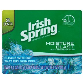 Iish Sping Moistue Blast 2 바 90.7g3.25온스 194535, 181g