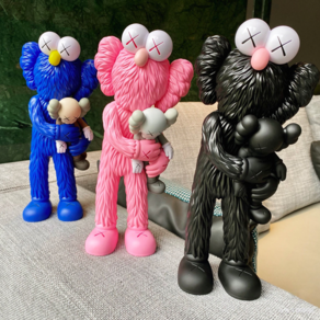 카우스 세서미스트리트 테이크 KAWS Take 피규어 3colo 인테리어 장식 오브제, 블랙