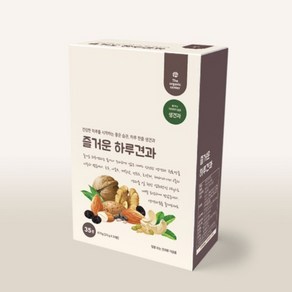 [라온오가닉] 즐거운 실속형 하루견과 생견과류 25gx35봉지, 일반용 35봉, 1개