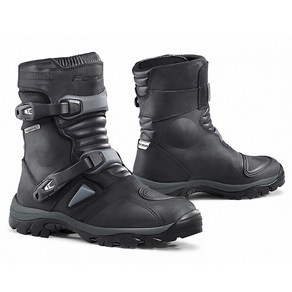 포르마 오토바이 신발 소가죽 방수부츠 FORMA ADVENTURE LOW BOOTS BLACK, 46, 블랙