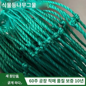 줄기 포도 오이 넝쿨망 덩쿨 원예용 유인망 사각, 60주 20cm 1m 폭 5m [줄 보내기], 1개