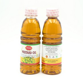 PRAN MUSTARD OIL 250ml 프란 겨자씨유 250ml, 1개