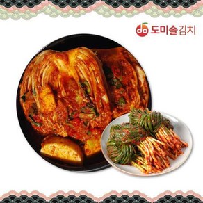 도미솔 사랑채 포기김치5kg + 맛있는 파김치 1kg 총6kg, 단품