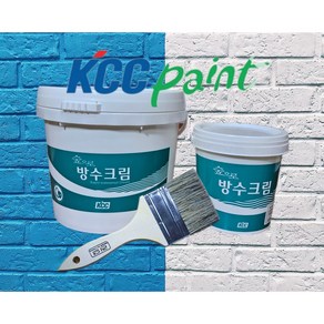 KCC 정품 숲으로 균열보수 방수크림(크랙 균열 보수 방수크림) 수용성 투명 방수재 1.2KG 4KG, 1개