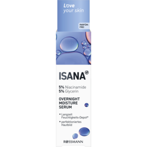 로스만 이사나 ISANA 오버나이트 수분 세럼 30ml, 1개