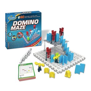 씽크펀 도미노메이즈 과학 두뇌게임 8세 이상 남여공용 도미노와 퍼즐의 결합, Domino Maze, Domino Maze