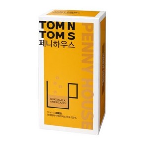 페니하우스 아메리카노 15g x 100T 탐앤탐스스틱 커피 과테말라 RB, 1, 1