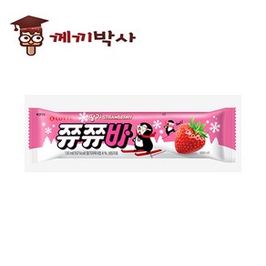 쮸쮸바 딸기 아이스크림 35개입, 35개, 130ml