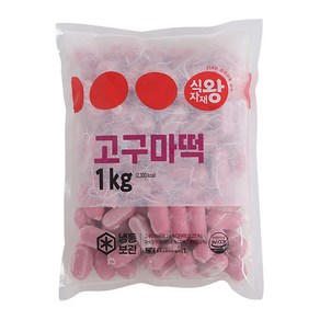 고구마떡 떡사리 식자재왕, 5개, 1kg