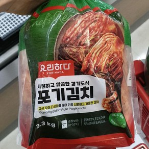 요리하다 시원하고 깔끔한 경기도식 포기김치, 3.3kg, 1개