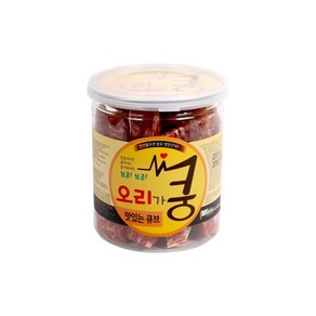 오리가 쿵 (맛있는 큐브) 200g강아지 간식, 1개, 단품