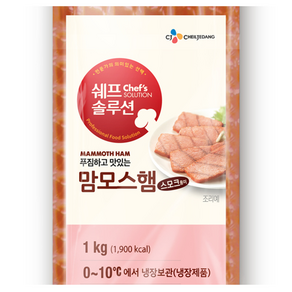 크레잇 맘모스햄, 2개, 1kg