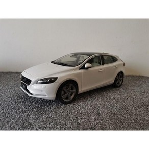 XC60 XC40 XC90 S60L S90 V40 1대18 합금 볼보 자동차 모형, V40 크리스탈 화이트, 1개