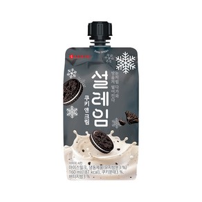 롯데제과 설레임 3종 30개 골라담기 밀크 쿠앤크 까페라떼, 160ml