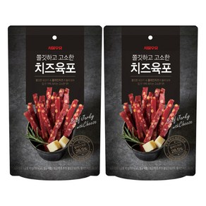 서울우유 치즈육포 40g x 2개, 1세트, 육포, 80g, 80g