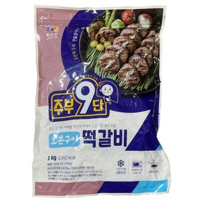 목우촌 주부9단 오븐구이 떡갈비 1kgx2개, 1kg, 3개