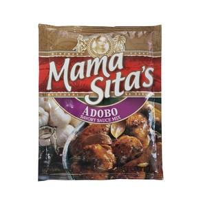 필리핀 마마시타스 Mama Sita's 아도보 세이버리 소스 믹스 50g/ ADOBO SAVORY SAUCE MIX, 50g, 1개