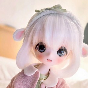 구관 인형 구체 관절 새로운 1/4 BJD 머리 송진 소재 메이크업 없는 DIY 모델 선물용