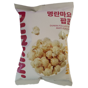 던킨도너츠 명란마요 팝콘, 75g, 8개