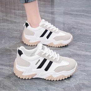 Moden Fashion 여성 발편한 키높이 운동화 컬러 워킹화 X05