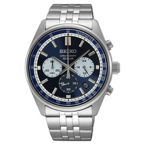 SEIKO SSB427P1 남성용 크로노그래프 석영 스테인레스 스틸 케이스 날짜 100m WR SSB427 906160