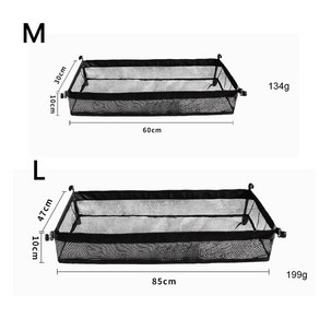 접이식테이블그물망 야외 그물 가방 피크닉 아래 보관 책상 삼각대 메쉬 바구니 정리함 캠핑 랙, m, 1) M