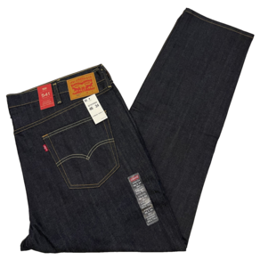 리바이스 541 Athletic Tapeed Stetch Mens Jeans 46X34 Big &Tall W46L34 Raw Denim