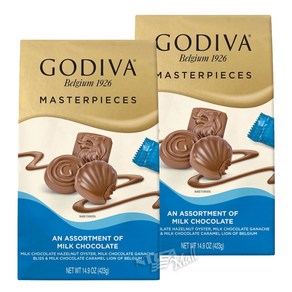 [1+1]고디바 마스터피스 밀크 초콜릿 대용량 423g GODIVA MASTERPIECES MILK CHOCOLATE