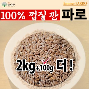 The 큰나무 파로(엠머밀) 파로쌀 파로곡물, 1개, 2.1kg