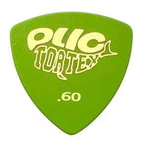 던롭피크 톨텍스 플렉스 트라이앵글 피크 0.6mm Dunlop TORTEX FLEX TRIANGLE Pick, 1개