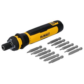 DEWALT FLEXDRIVE 컨트롤 및 스크루 드라이빙 비트가 있는 무선 드라이버 (DWHT66719), 1개