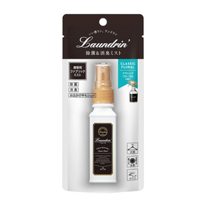 Laundin 일본 란도린 패브릭 미스트 휴대용 클래식 플로랄 섬유 탈취제 40ml 6개